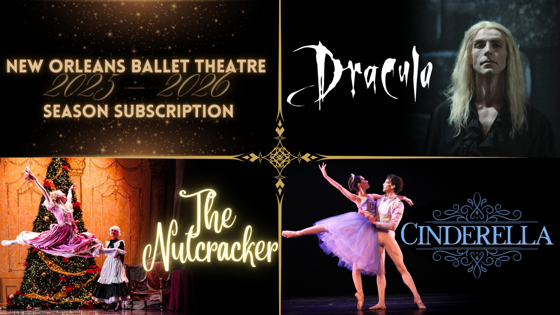 Orpheum - ANNOUNCING - 2025-2026 New Orleans Ballet Theatre Season ...