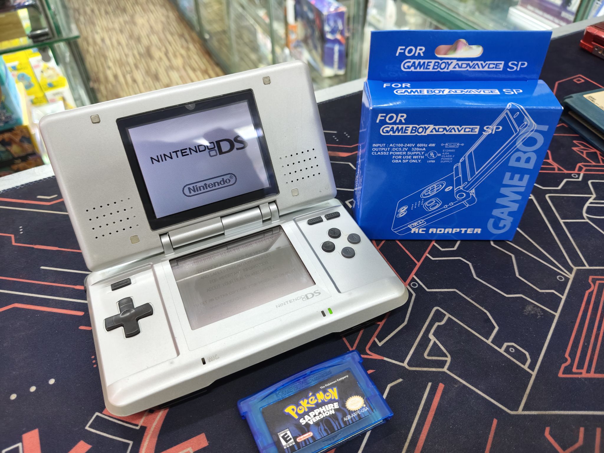 Retrogamerph - SOLD! DS Phat with R4+64gb SD Card and 1 GBA Games Price ...