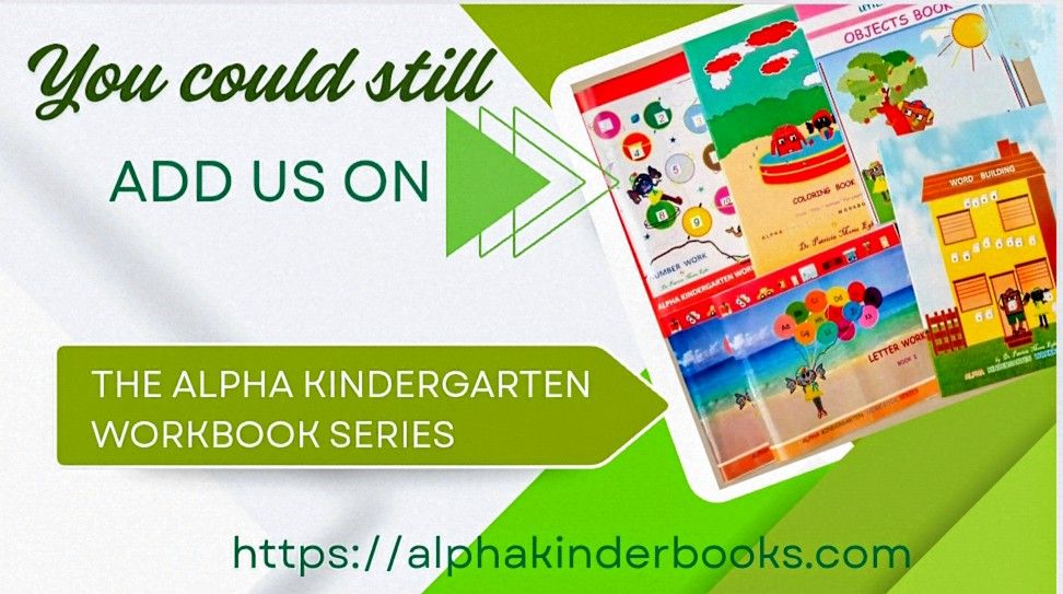 Alpha Kindergarten Workbook Series