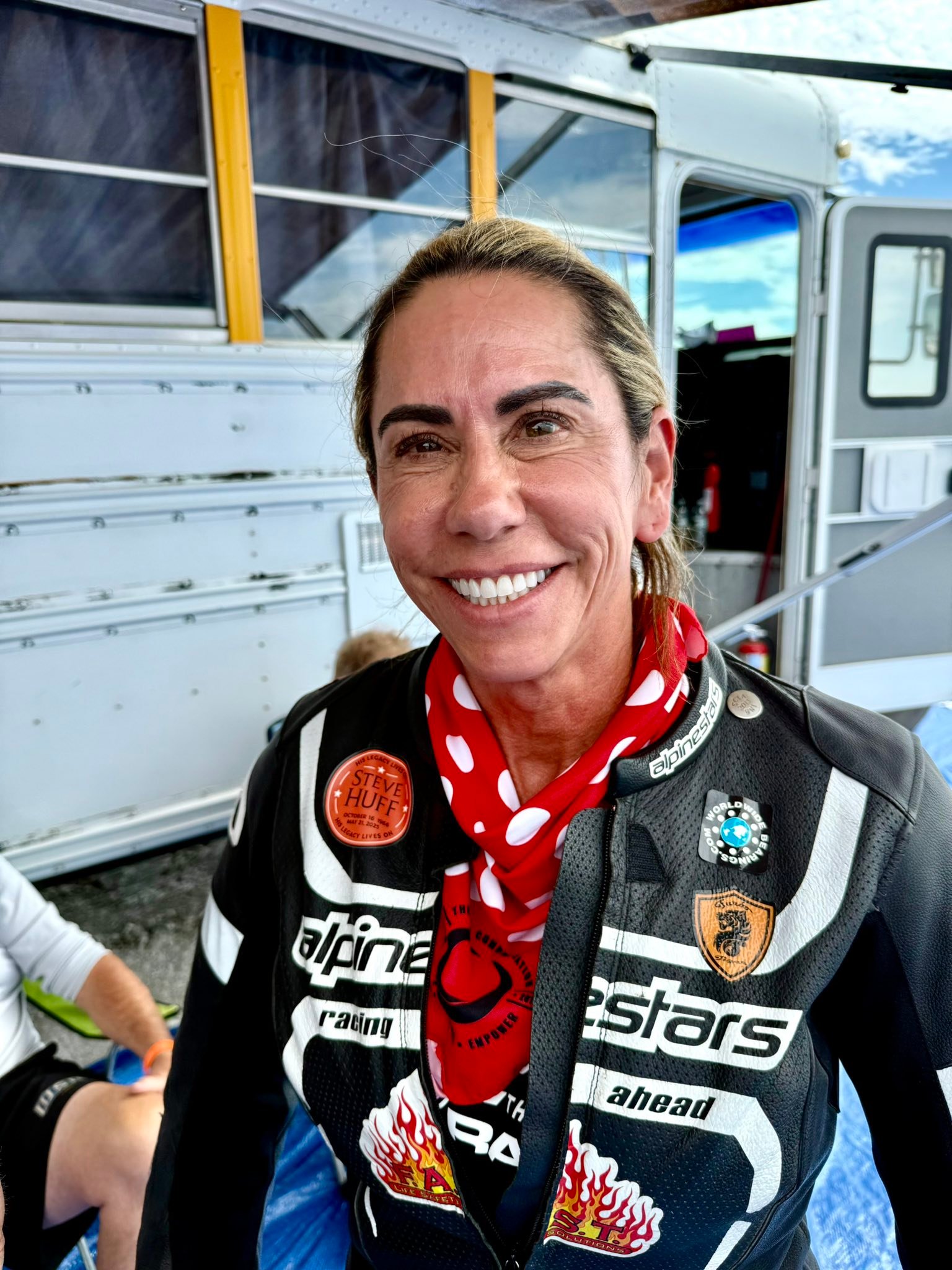 Valerie Thompson Racing - First time seeing the race bike in Australia ...