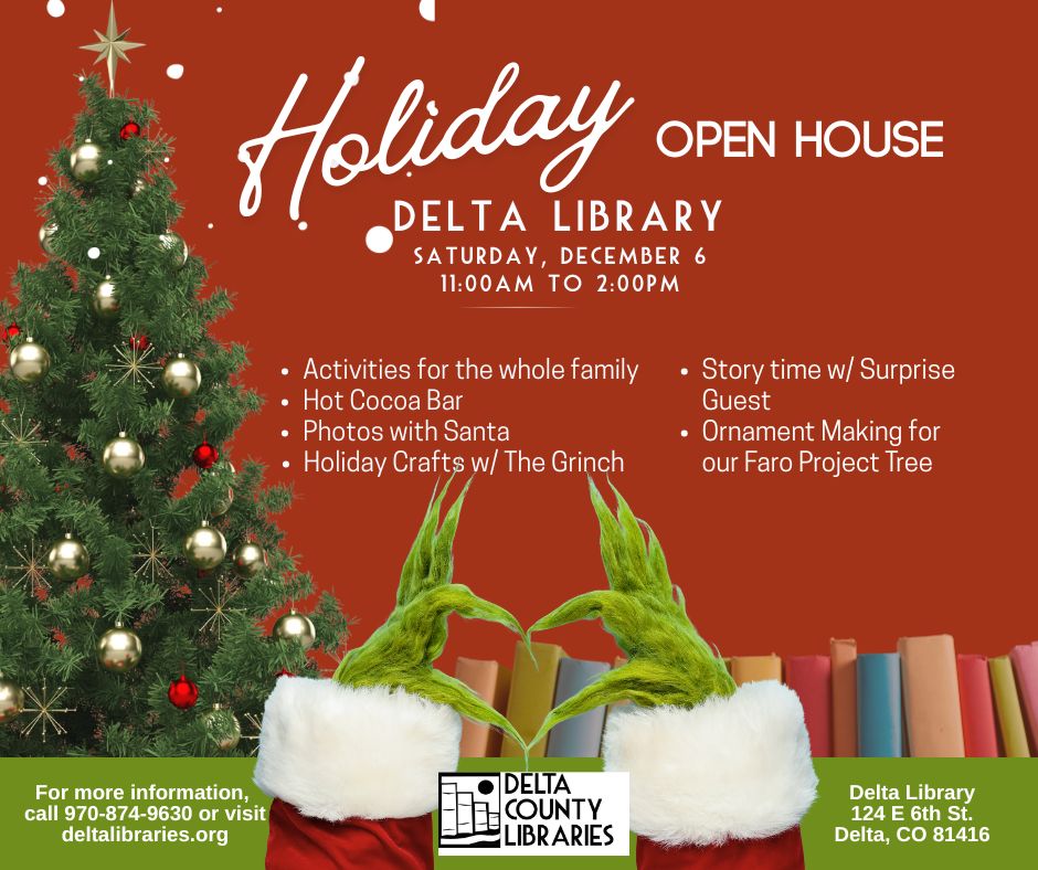 Delta - Celebrate the Season at the Delta Public Library! Join us on ...