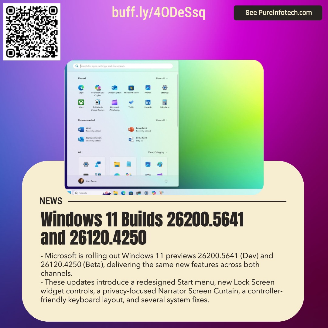 Pureinfotech - 🆕 Windows 11 build 27871 is now available in the Canary ...