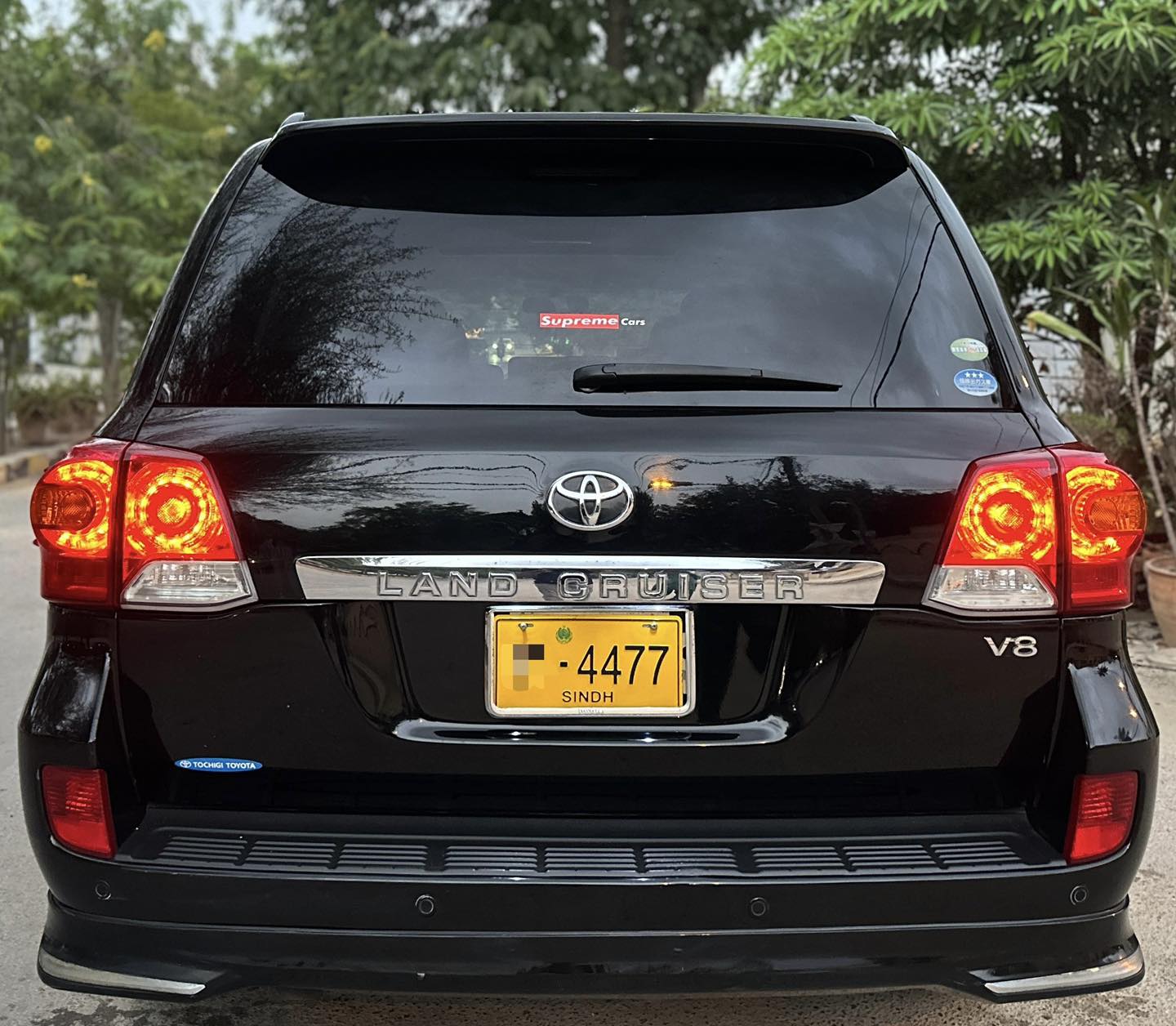 SOLD✓ TOYOTA LANDCRUISER AXG V8 BLACK/BLACK MODELLISTA(4500cc