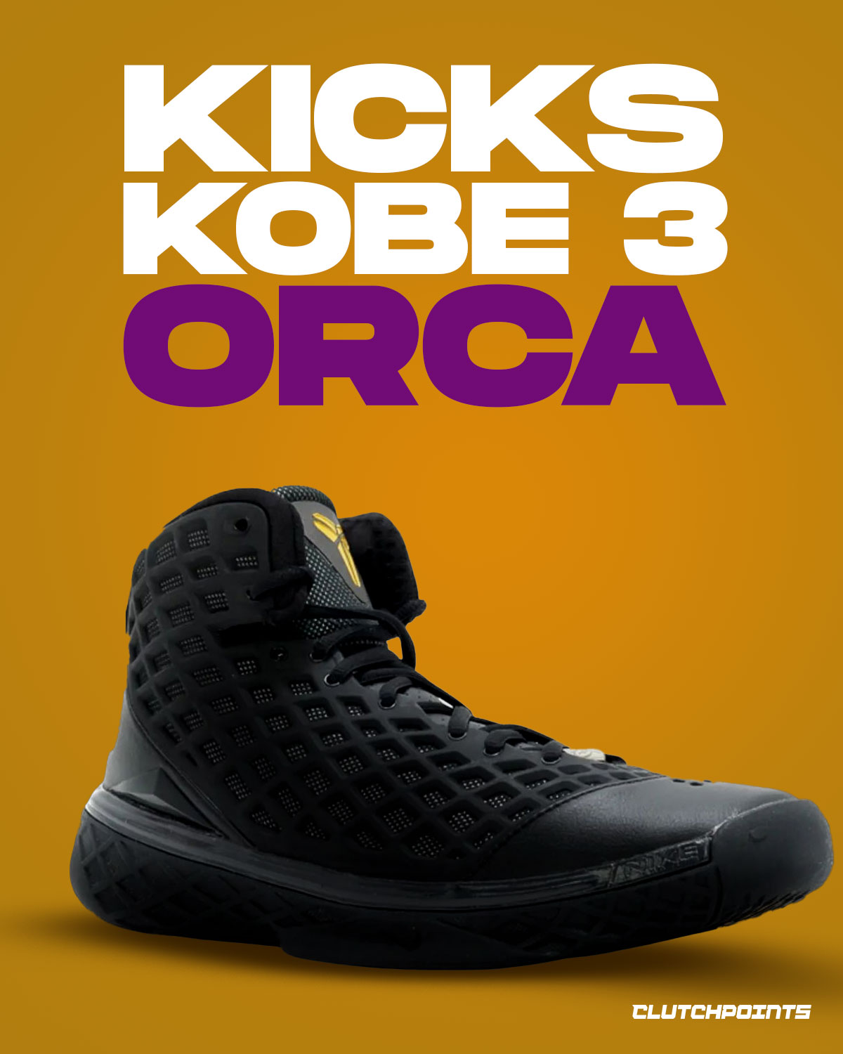ClutchKicks - The Nike Kobe 3 Protro “Orca” is making waves in the 