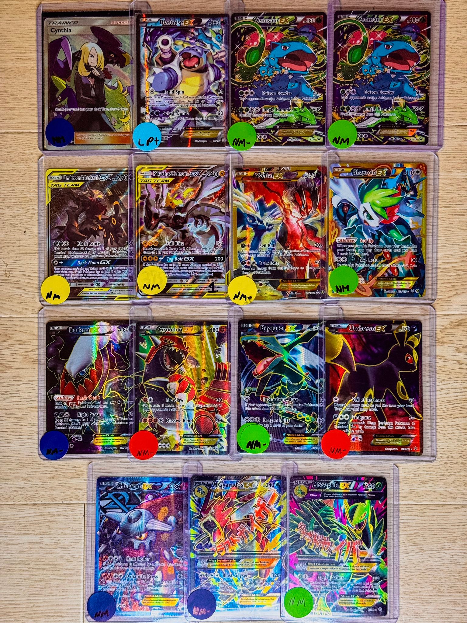 Rare 2002 Legendary Collection Reverse Holo Pokémon cards at