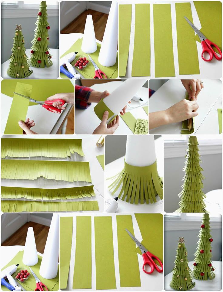 Satrangi - Amazing christmas tree craft ideas #Christmas #paper #crafts ...