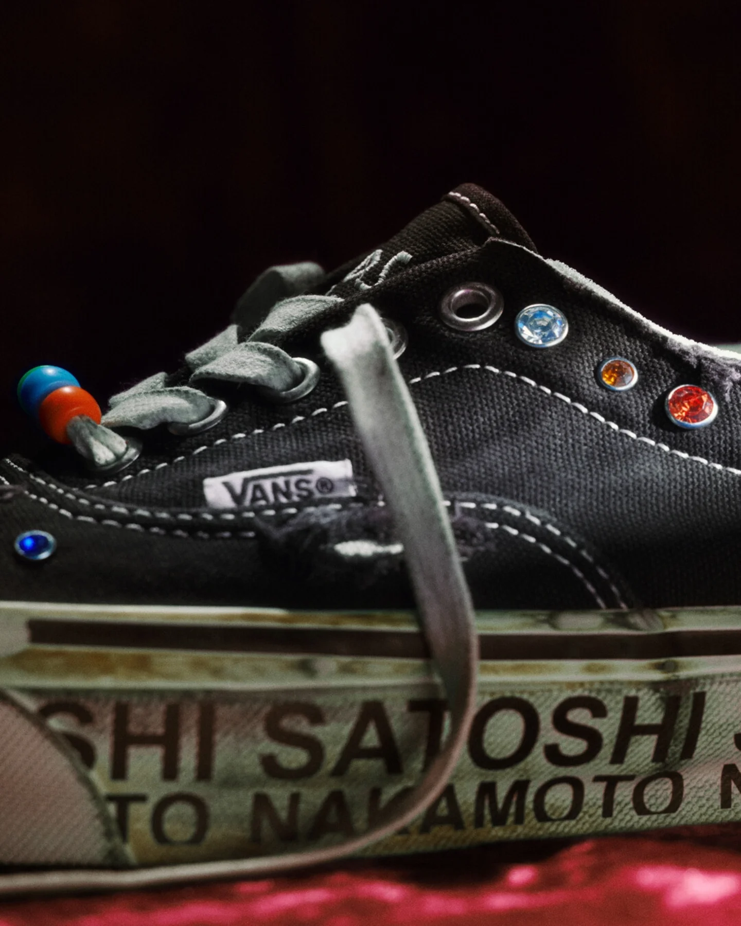 The OTW by Vans x Satoshi Nakamoto Era 95 Gems. An evolution of 