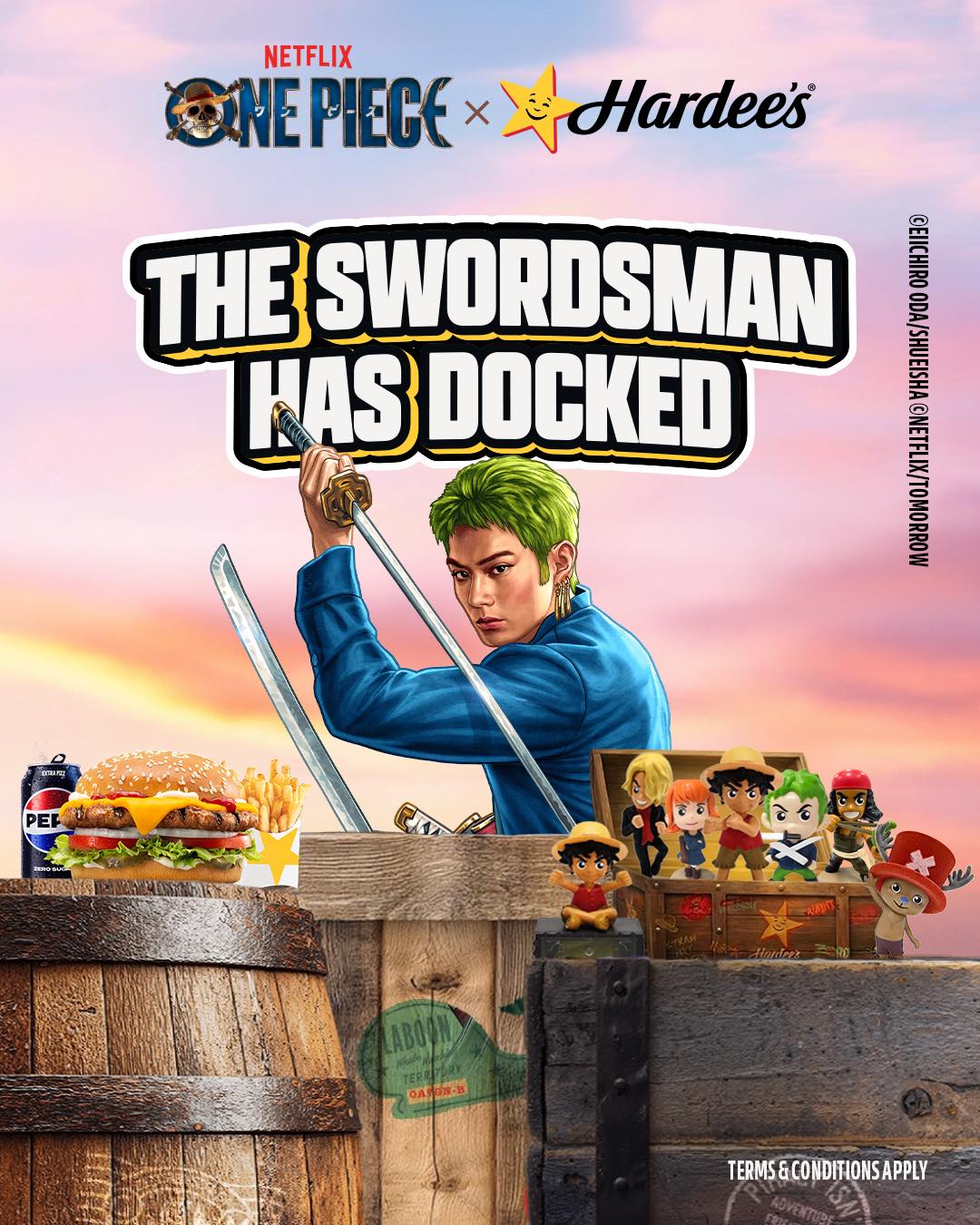 Strength every crew needs. ⚔️​ Meet Zoro.​ Get him as a