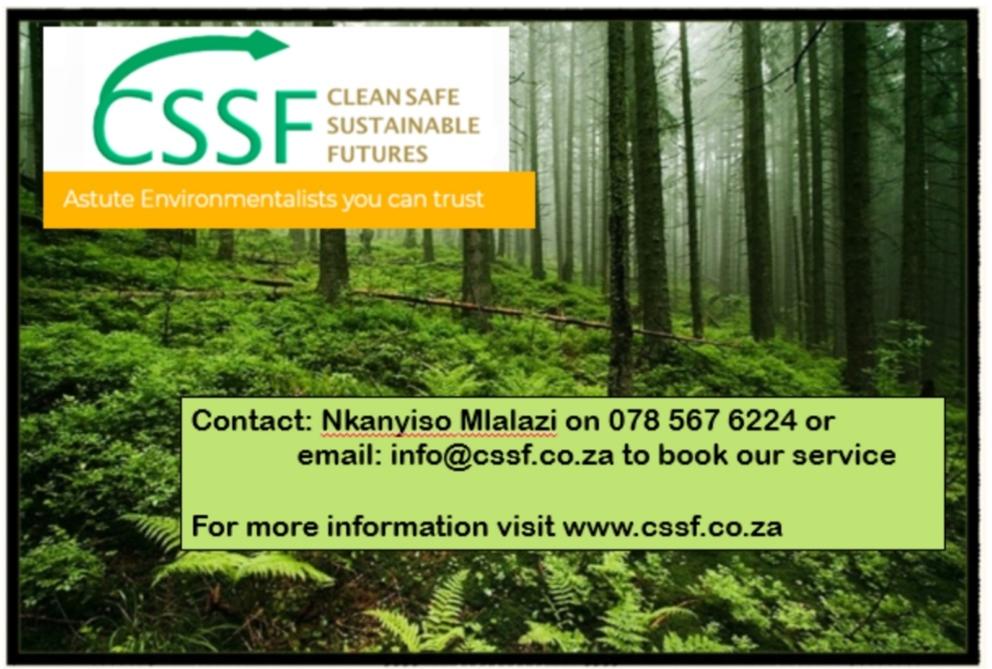 Clean Safe Sustainable Futures | Johannesburg-North