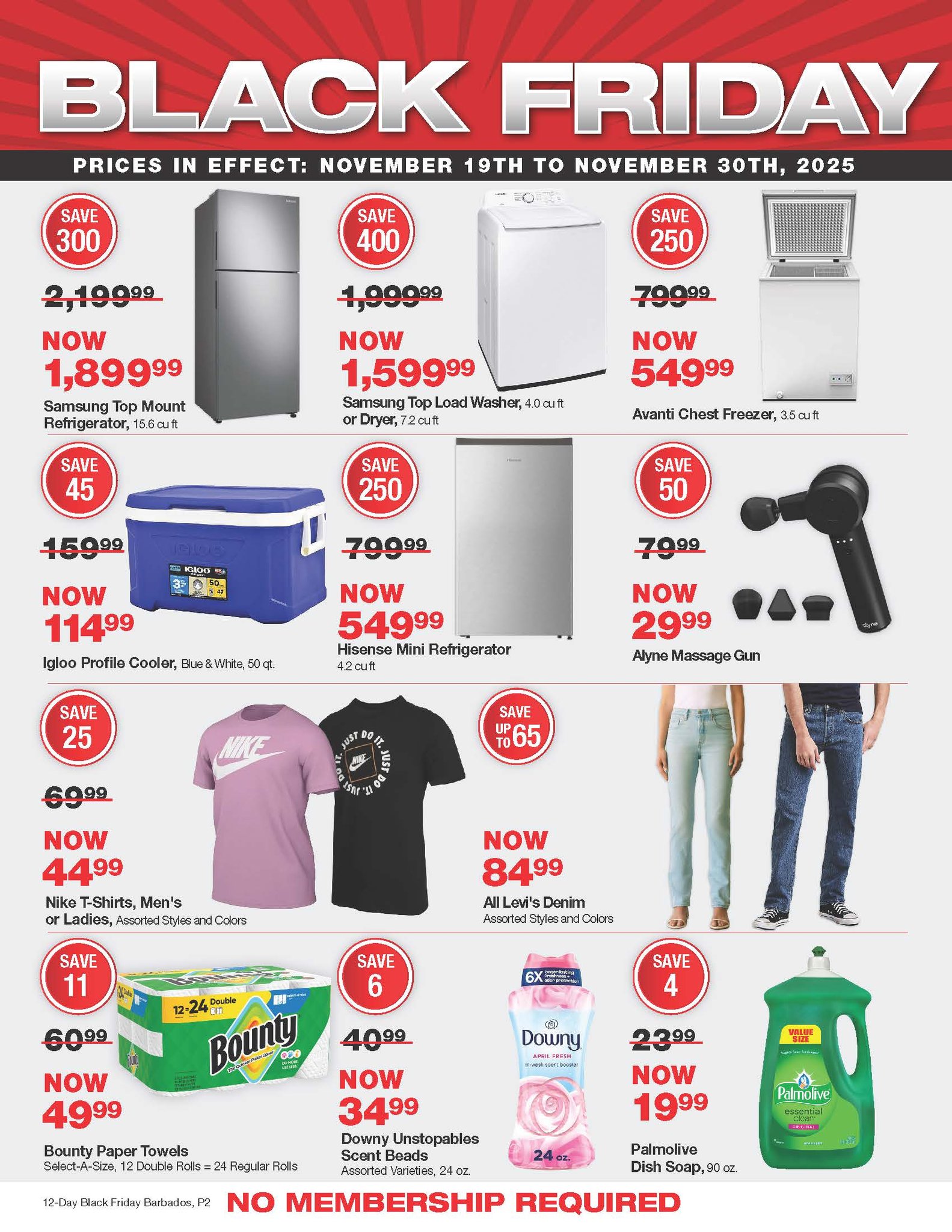 Cost.U.Less Barbados - 🛒🍗🍎📺 STOCK UP & SAVE during your pre-holiday ...