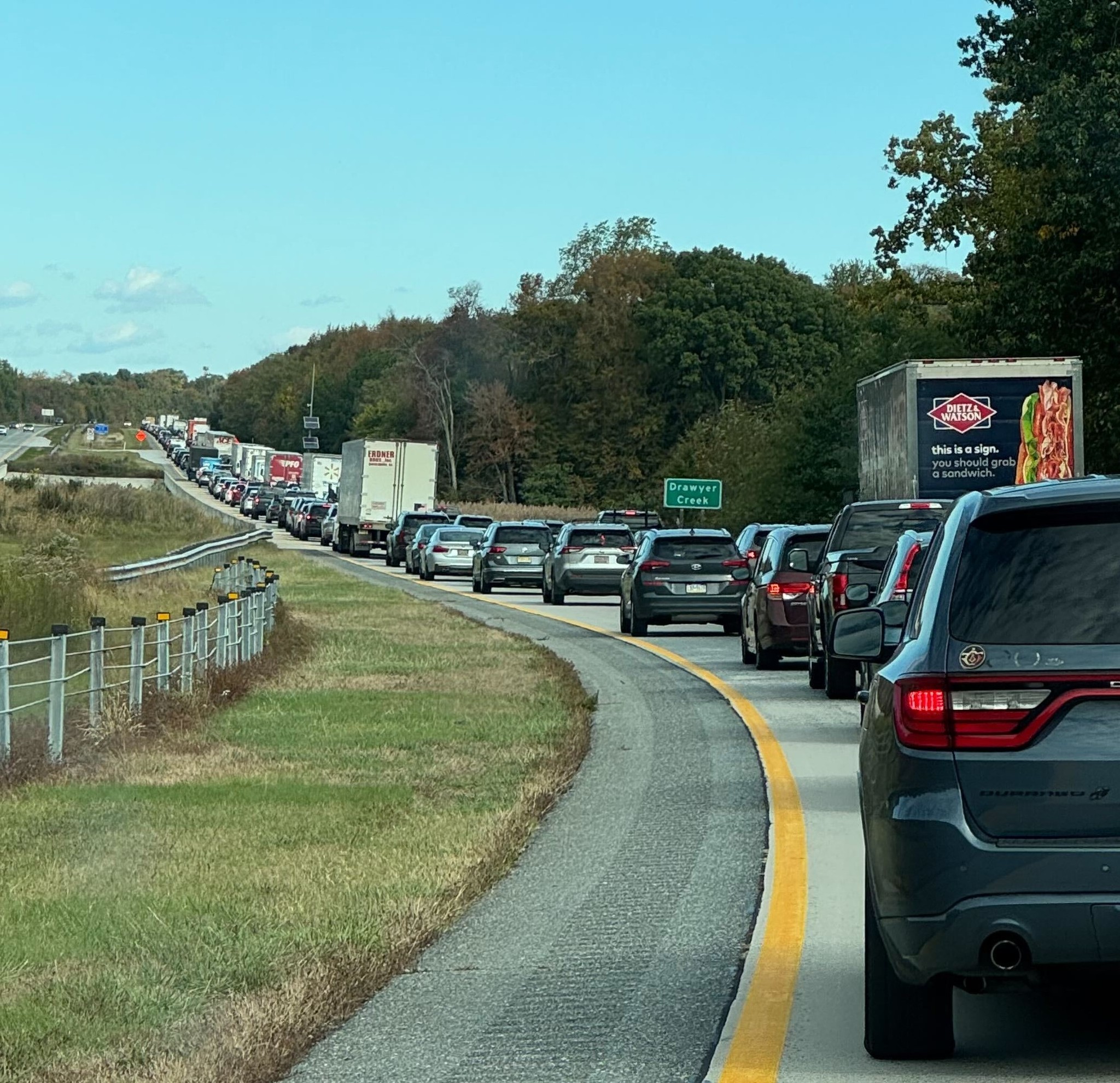 1115 UPDATE: Crash cleared. 1055... - WDEL TrafficWatch | Facebook