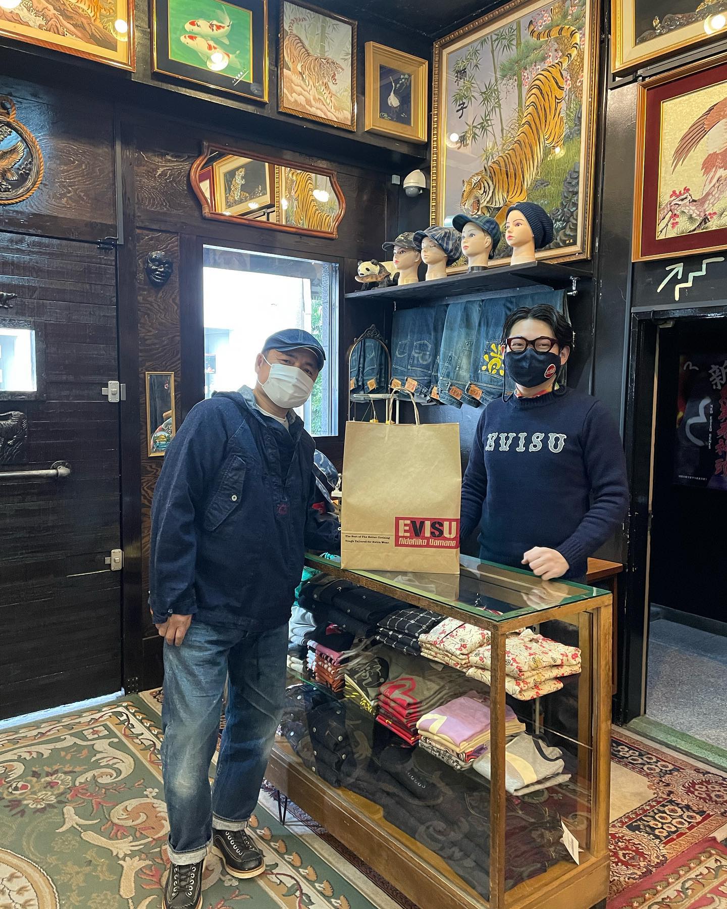 evisu.official.shop - こんにちは！ 上野店 杉山です！！ 本日も
