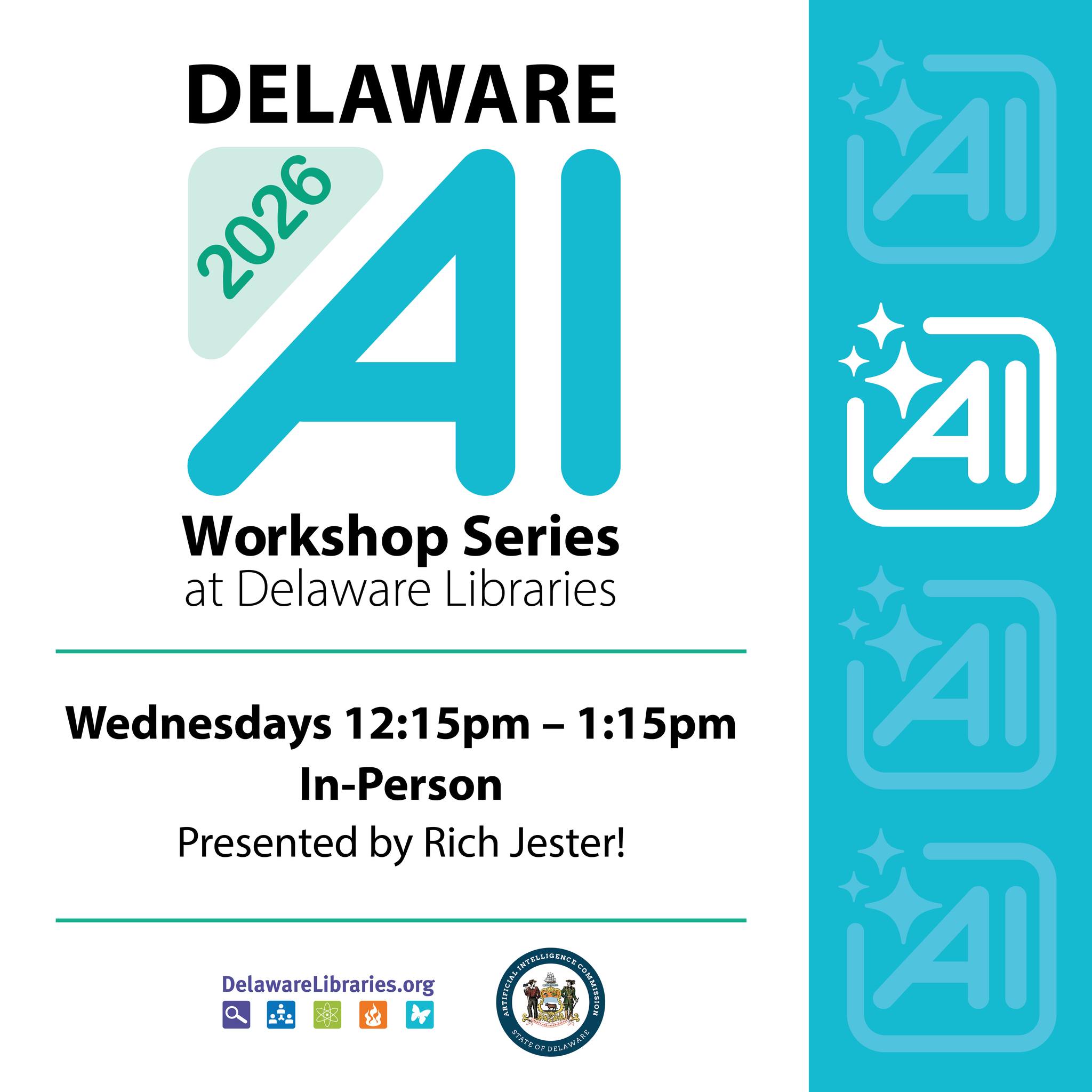 Join us at the first in the AI... - Delaware Libraries | Facebook