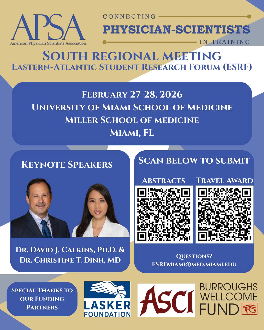 📢 The... - American Physician Scientists Association - APSA | Facebook