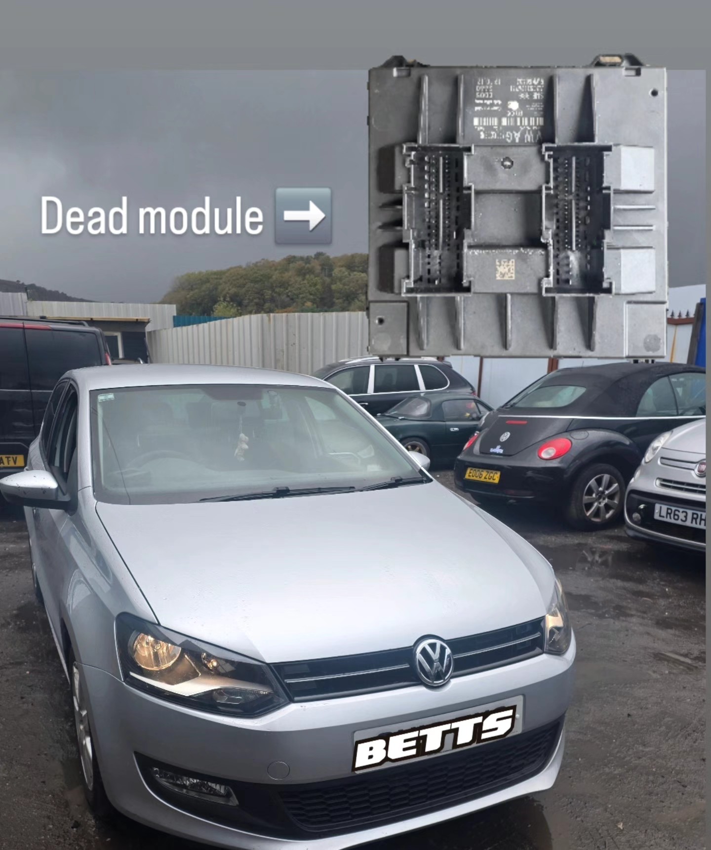 Betts - 2013 polo got brought into us with multiple faults. And what a ...