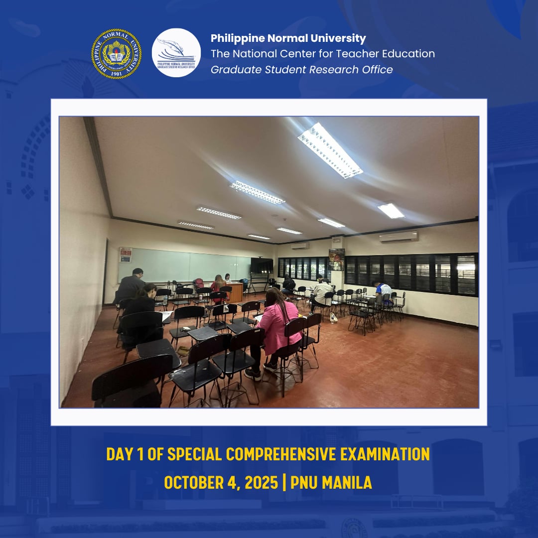 Gra... - Graduate Research Office Philippine Normal University