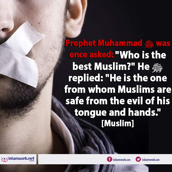 islamweb - The Best Muslim Defined Prophet Muhammad, ﷺ, was once asked ...