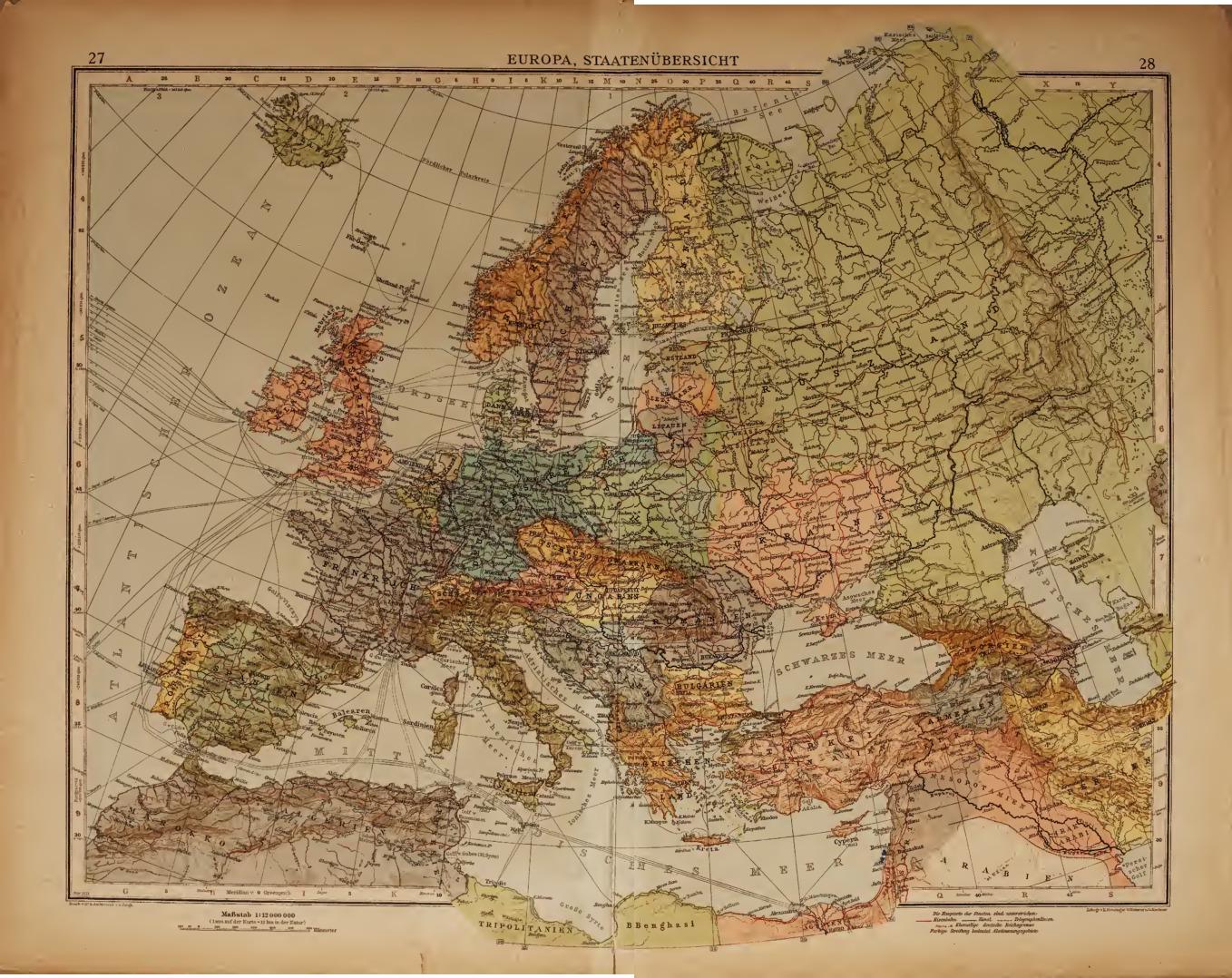 Eurasian - 🗺️ German Map of Europe After World War I — A Continent ...