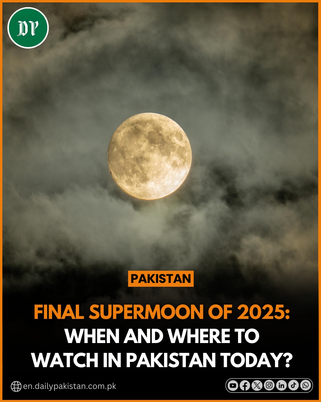 Daily - The final supermoon of 2025, known as the Cold Moon, will be ...