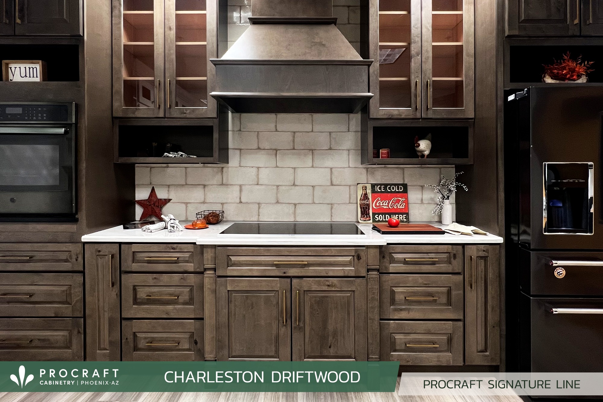 ProCraft Cabinetry Phoenix - The Charleston Driftwood cabinets from our ...