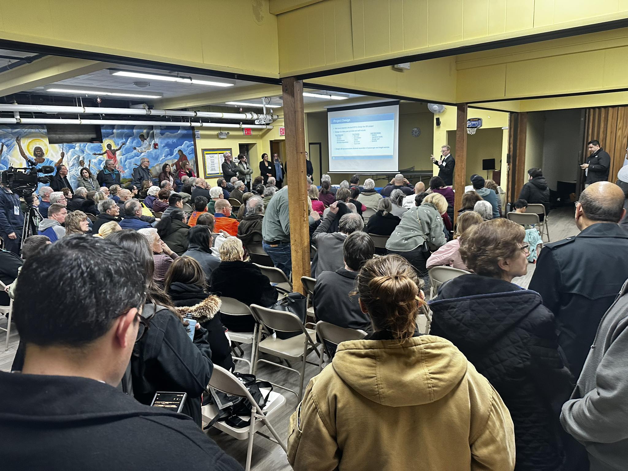 Juniper - Packed house at the IBX meeting that the MTA delayed having ...