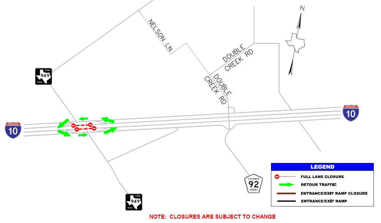 Highway 6 Twin Bridges traffic shift begins Sunday as TxDOT moves