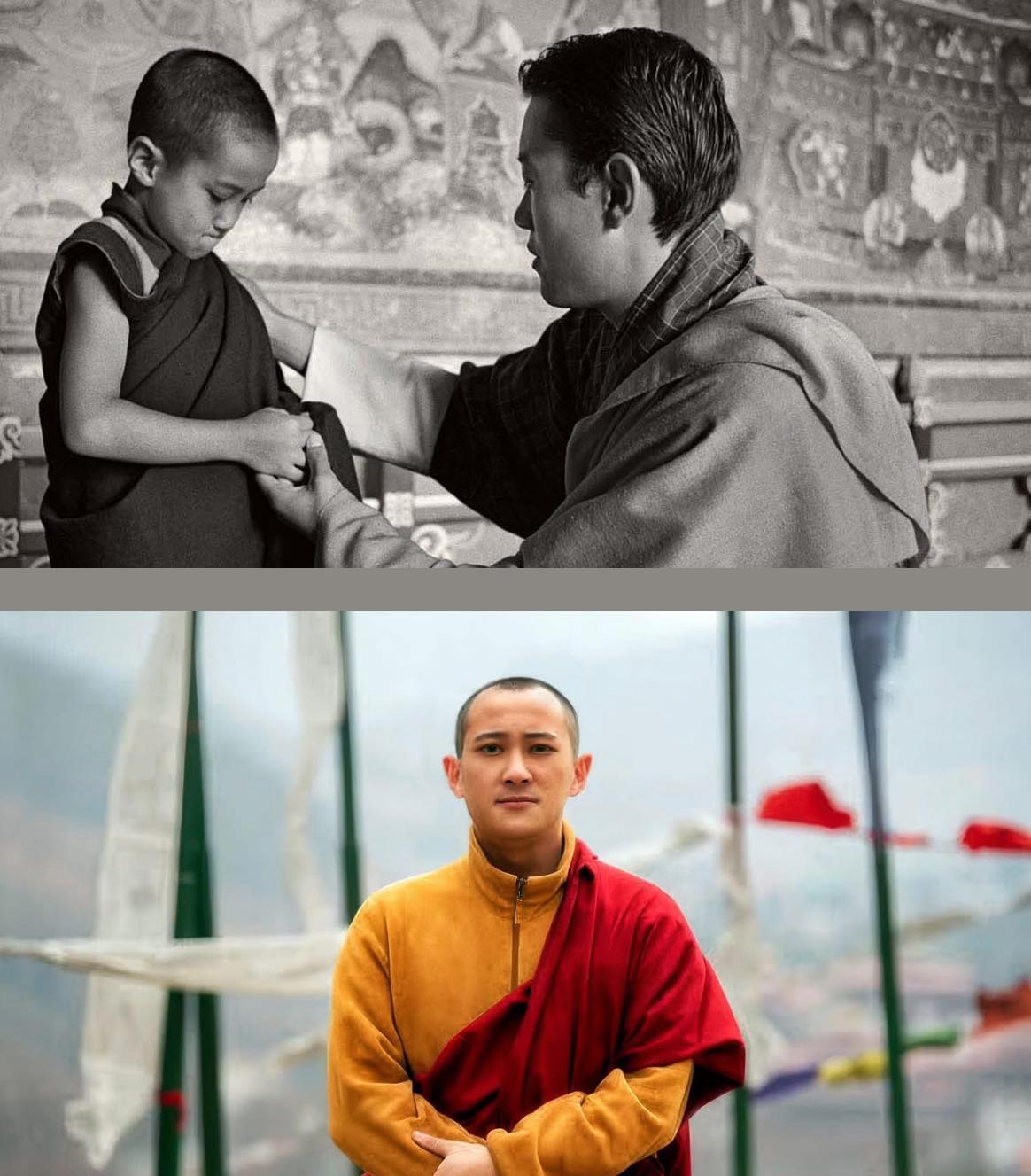 Inside_bhutan - Thubten Paydma Rangdrol Rimpoche with His Majesty, the ...