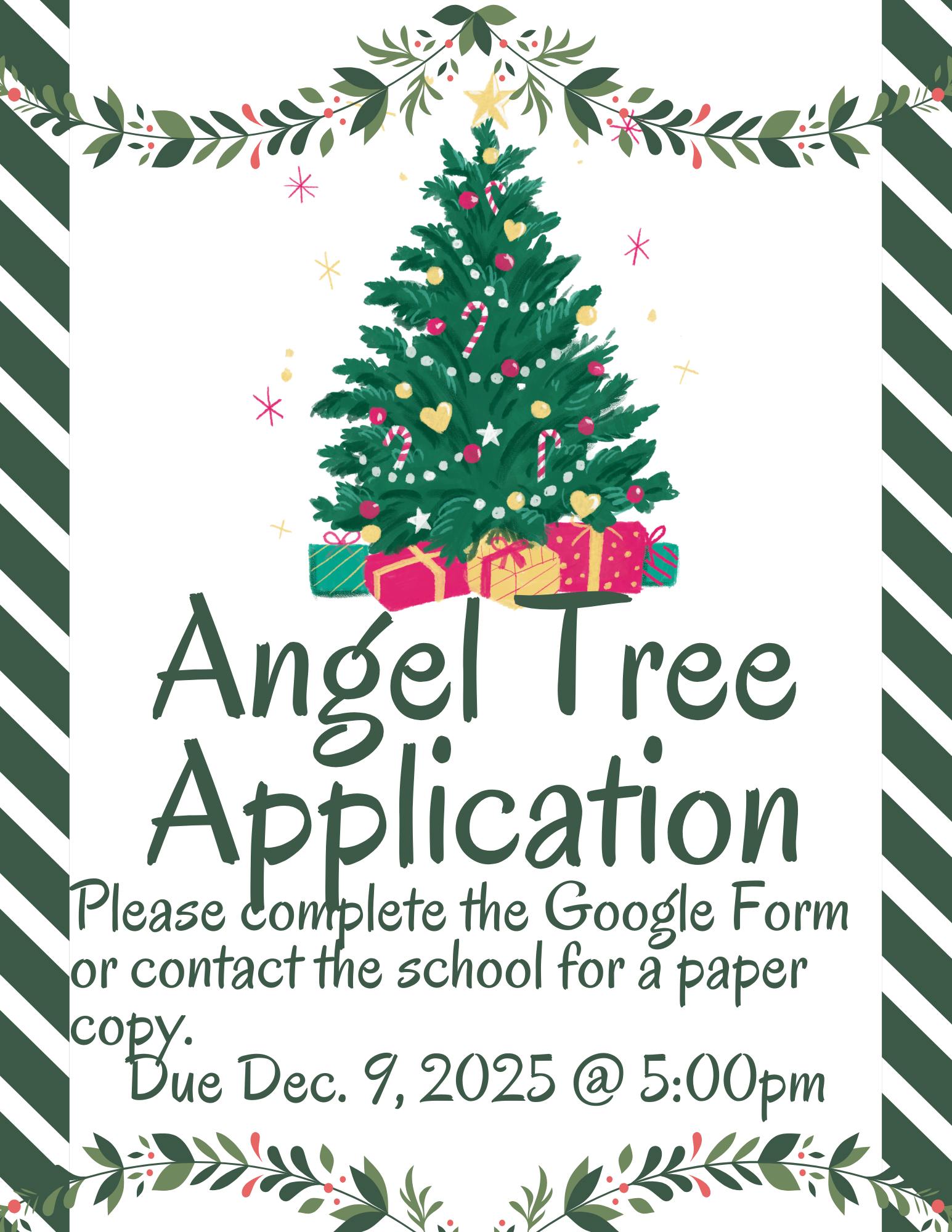 Garber - Angel Tree Applications Are Now Open 🎄 Angel Tree applications ...