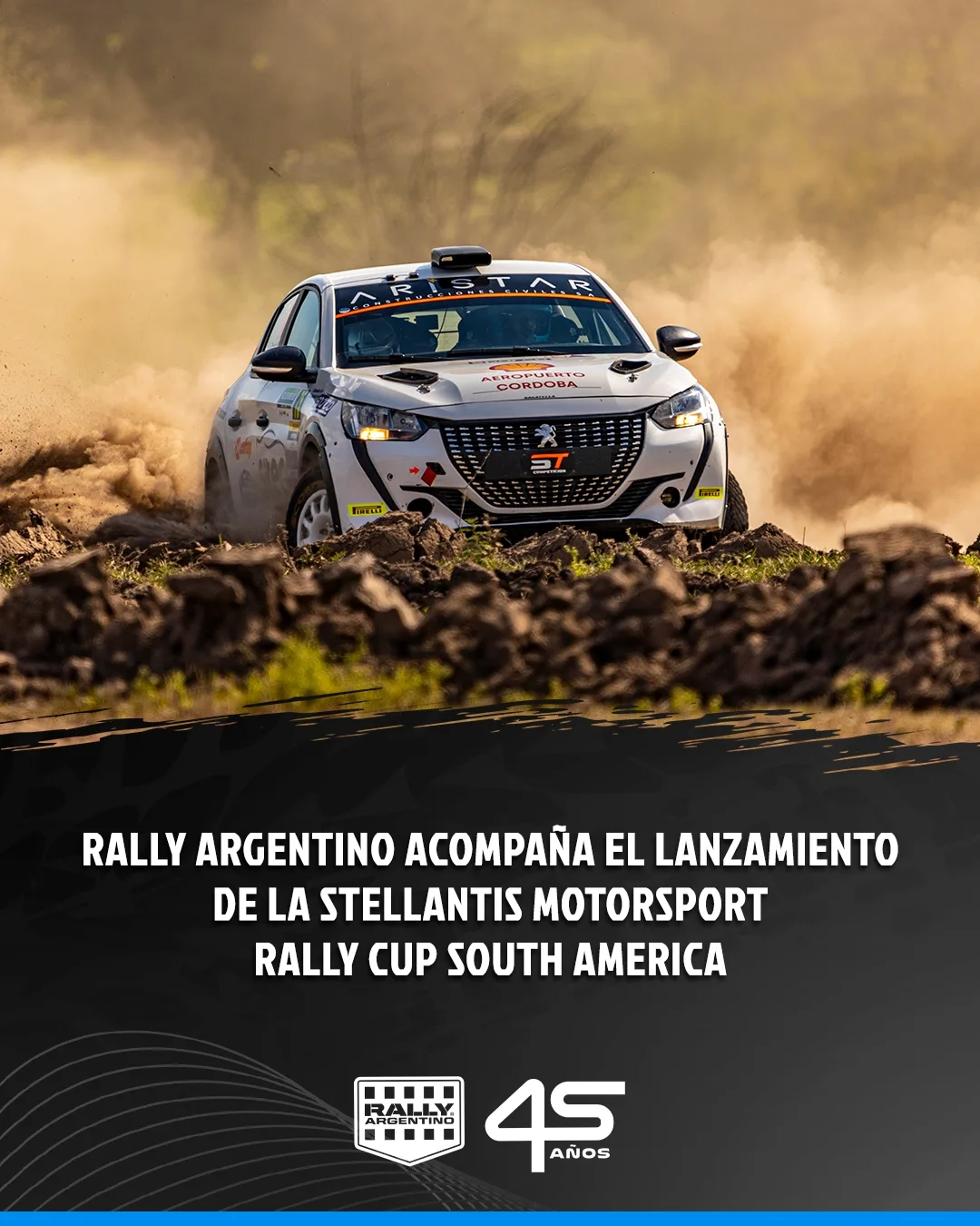 Rally - Rally Argentino acompaña el lanzamiento de la Stellantis ...