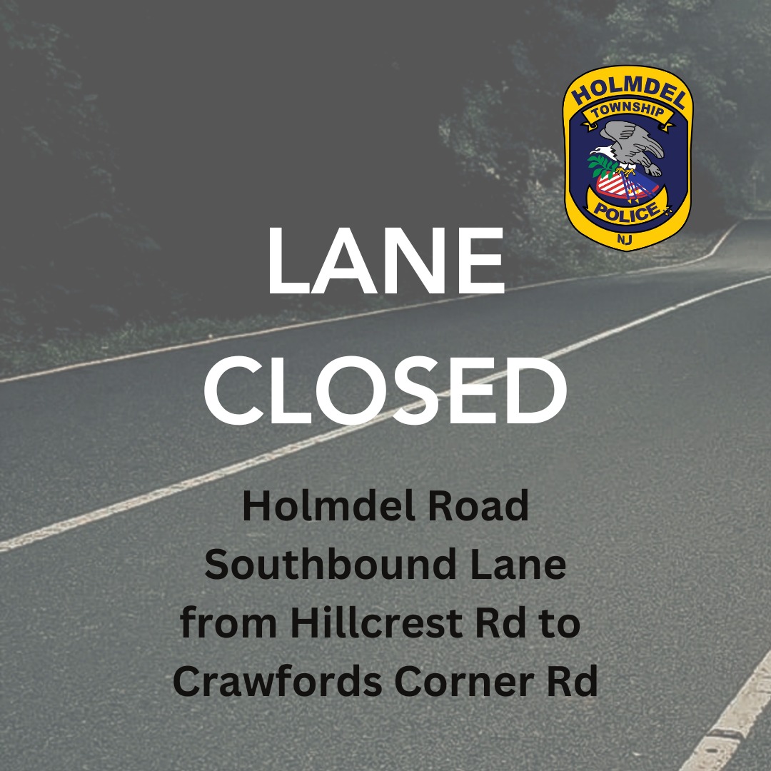 Holmdel - With temperatures due to drop, we would like to remind ...