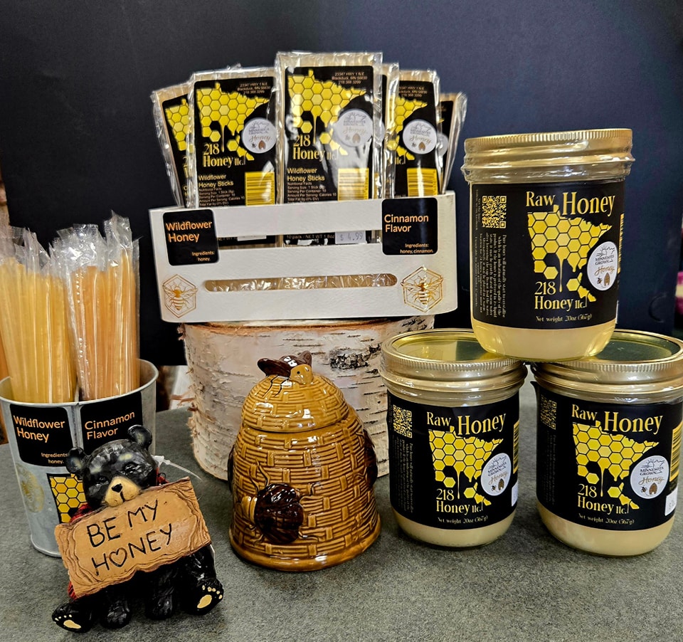 Discover 218 Honey's locally made raw honey at McKenzie Place