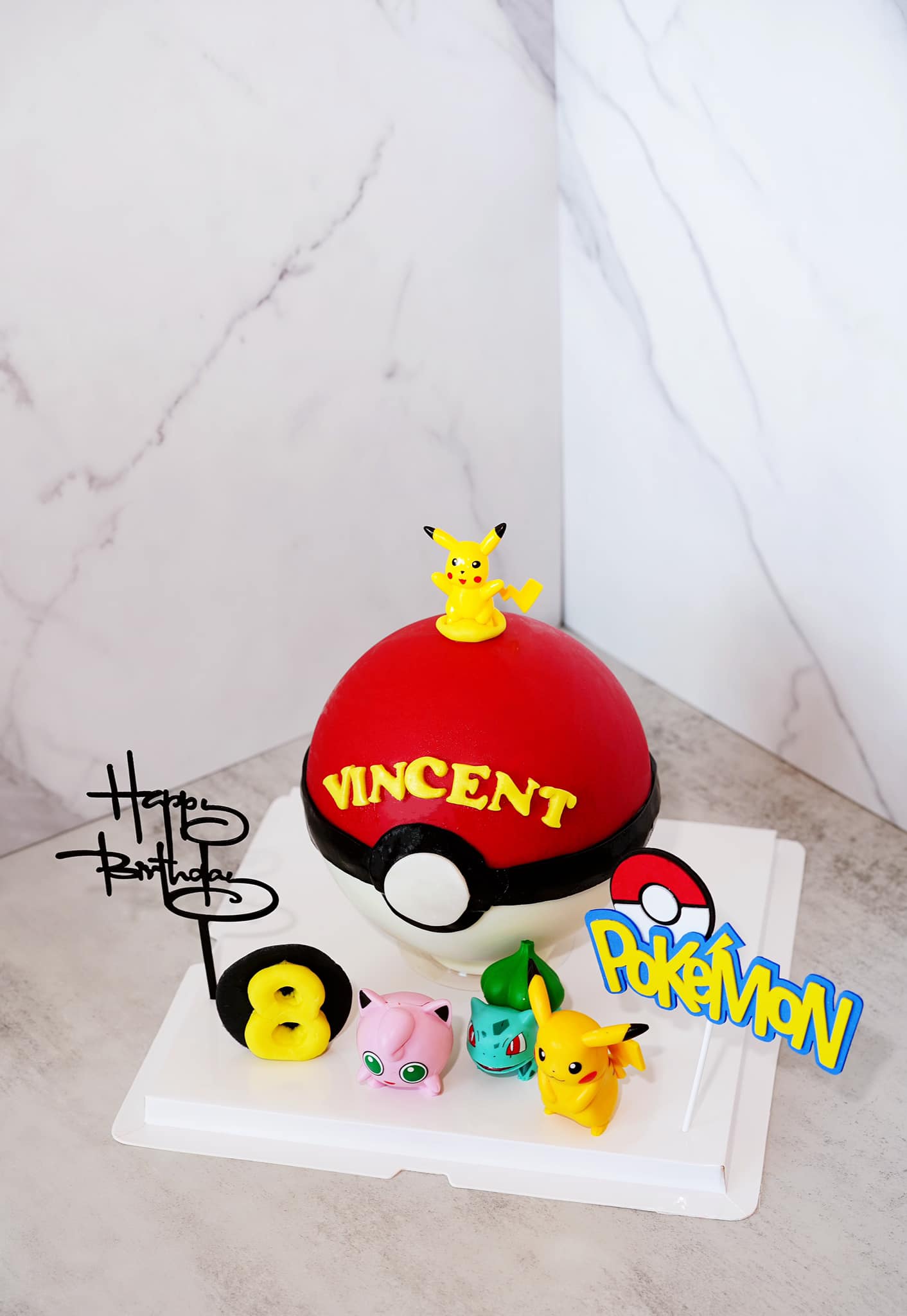 🎂敲敲蛋糕 主題：比卡超 Pikachu Pokémon... - Queen’s Patisserie