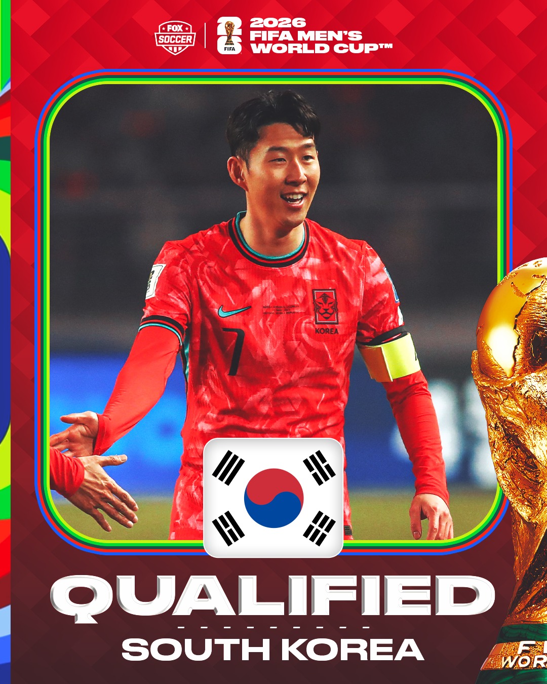 Look at what it means to South Korea after starting the 2026 World