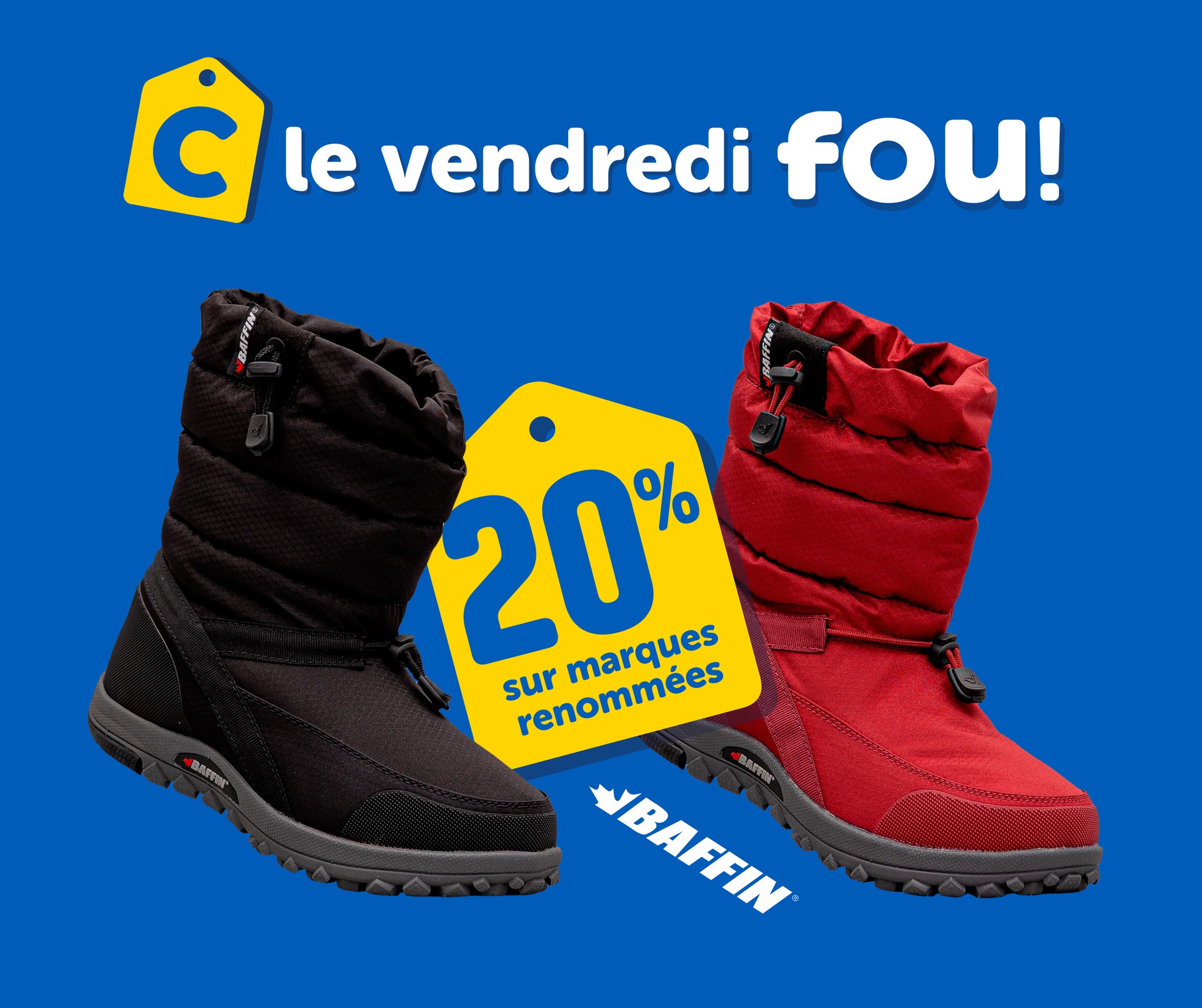 Club - C'est le Vendredi Fou chez Club Chaussures ! 🖤 Profitez de 20% ...