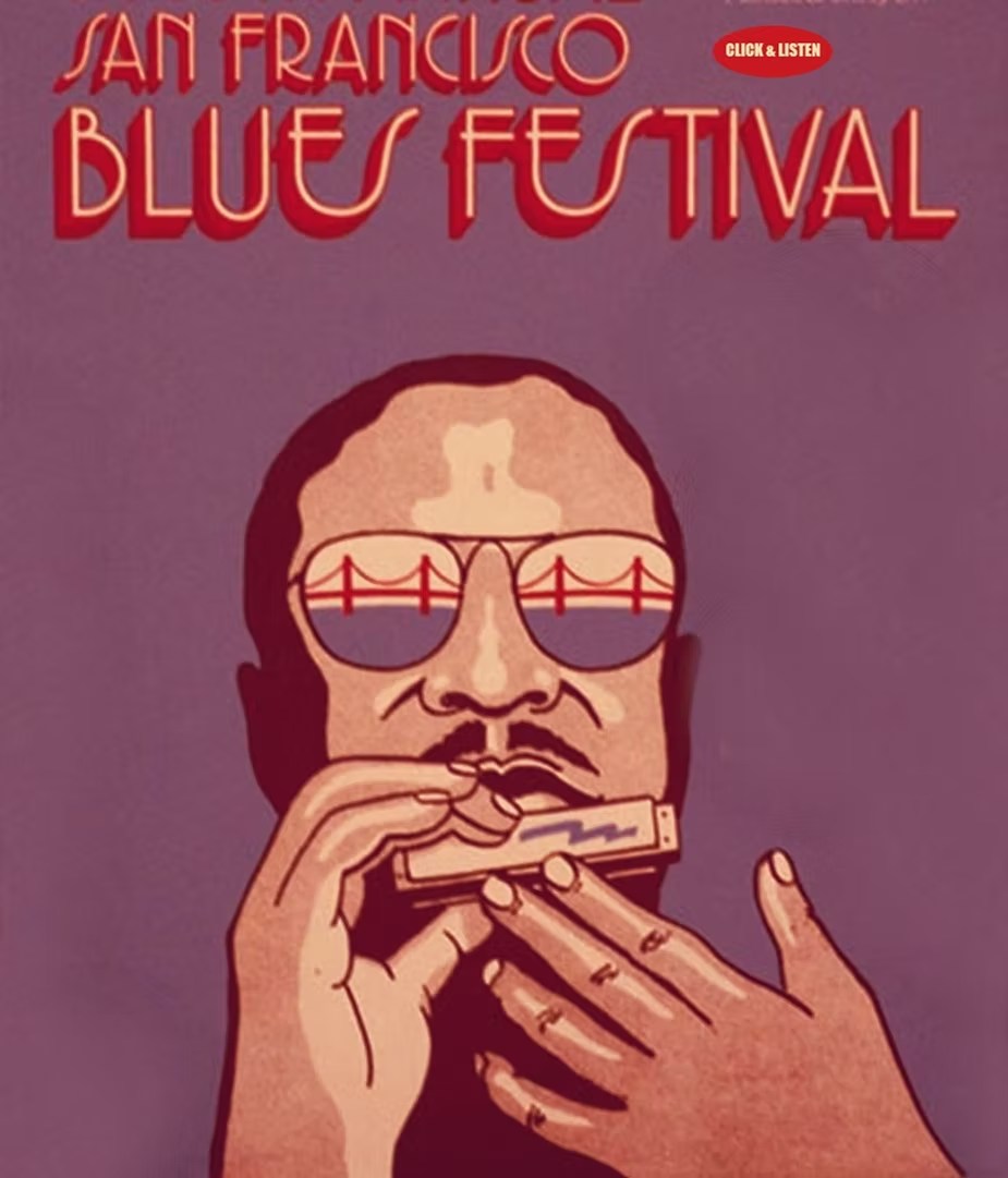 1983, The Charles Ford Band playing at San Francisco Blues Festival