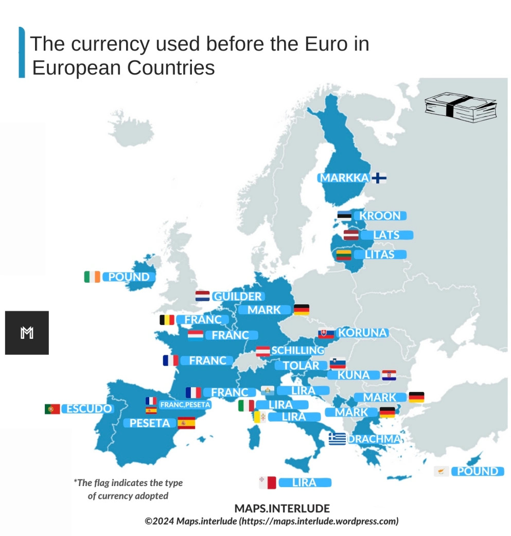 Brilliant Maps - The Currency Used Before Adopting The... | Facebook