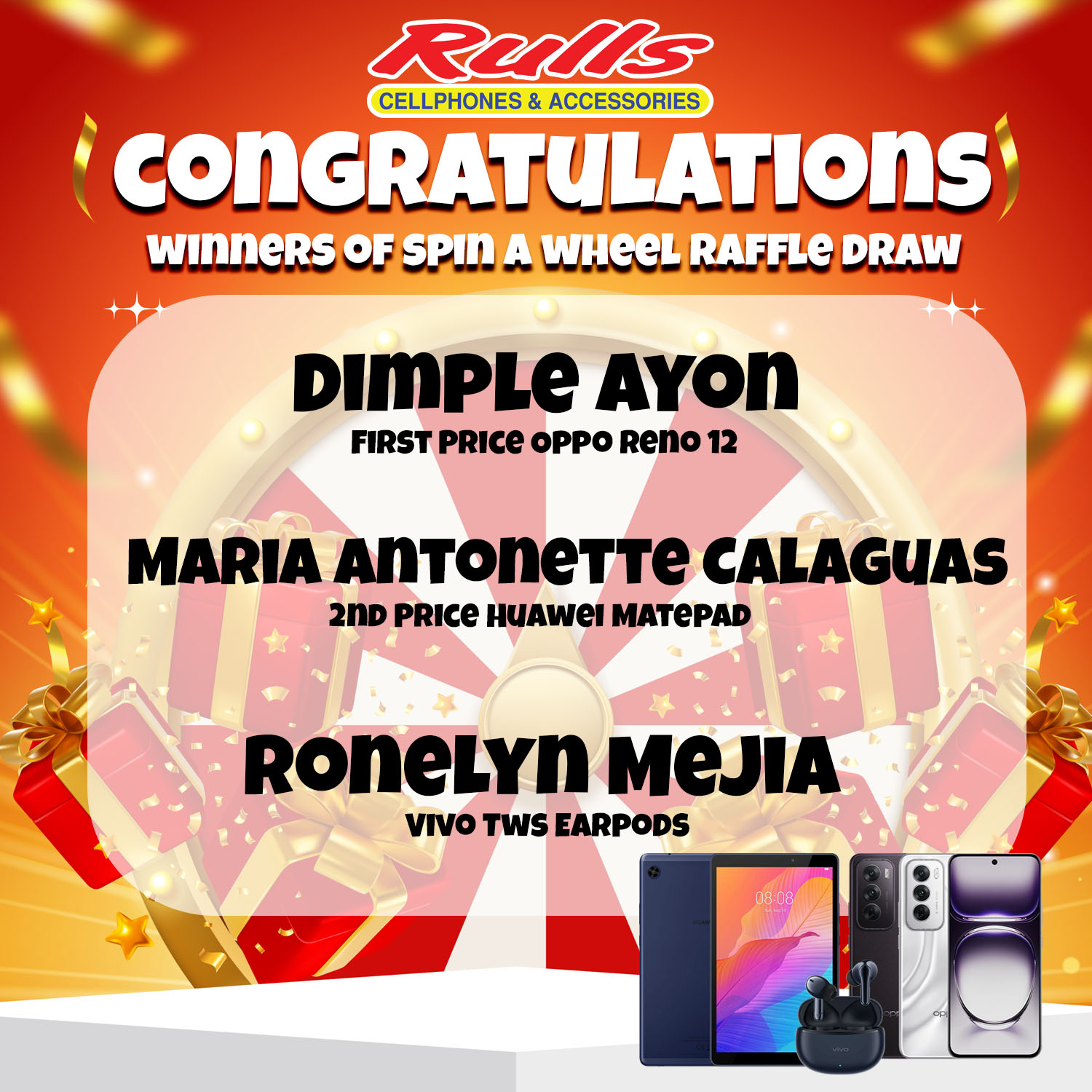 RULLS PH - MERRY CHRISTMAS, EVERYONE! Congratulations to... | Facebook