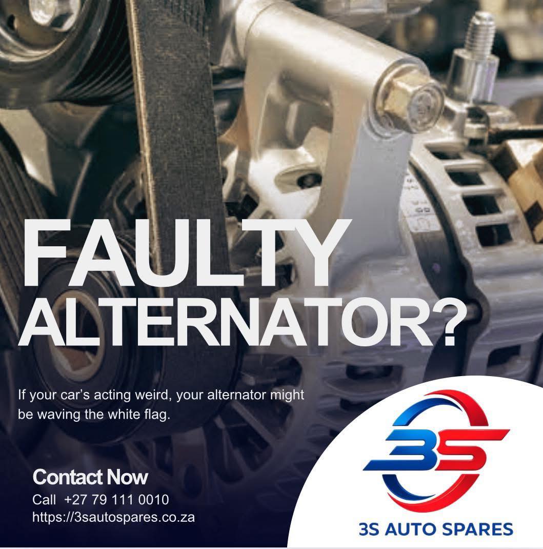 3S - 🚨 Alternator Trouble? Don’t ignore these warning signs: ⚡ Dim or ...