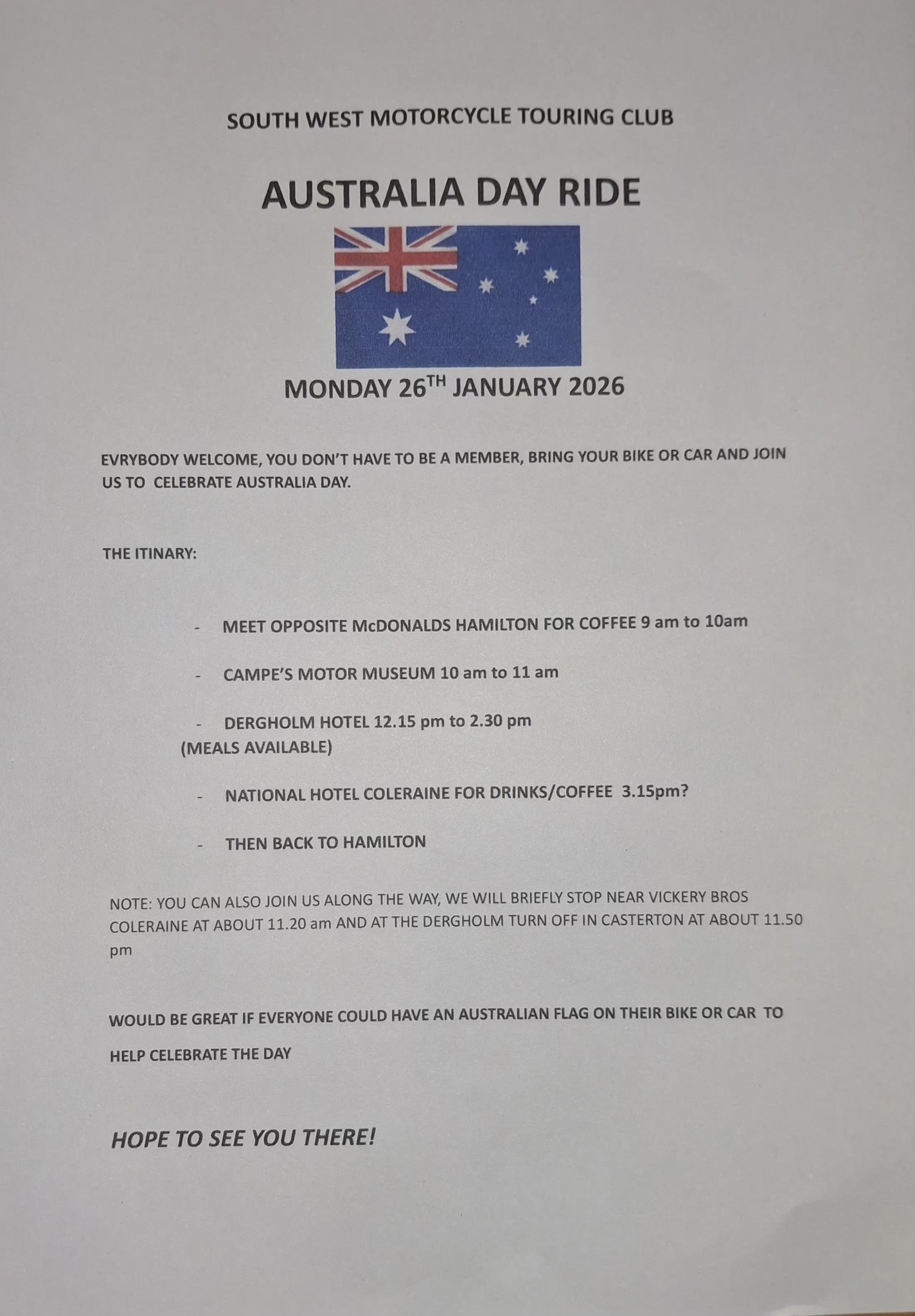 South West Touring Club | Cape Bridgewater VIC