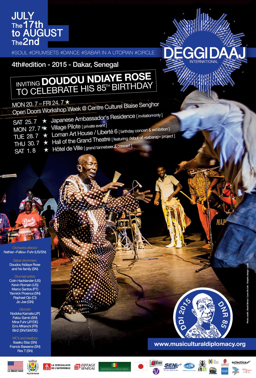 Deggi Daaj International - Festival of Drumsets and Dance in Dakar