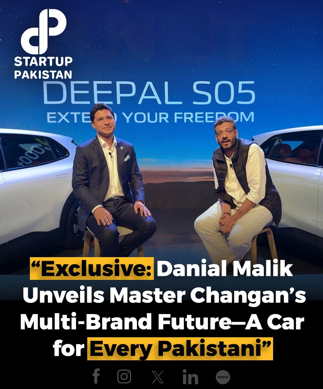 Danial Malik, CEO of Master Changan... - Startup Pakistan | Facebook