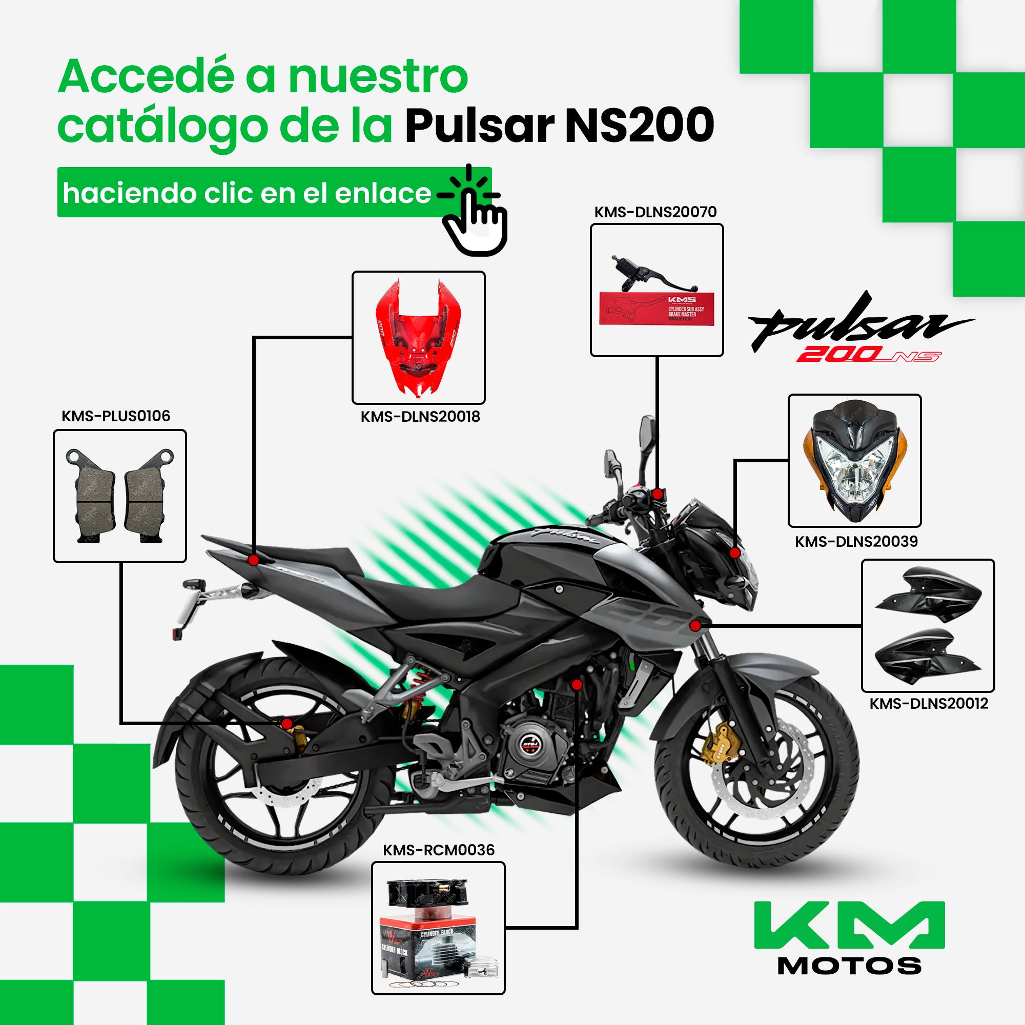 KM - Cada detalle cuenta cuando tu Pulsar NS200 Los frenos, las tapas ...