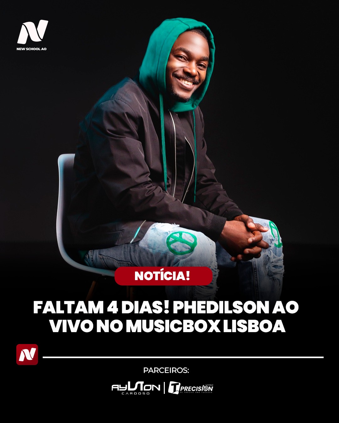 New - Diretamente do Huambo para Lisboa, o rapper Phedilson sobe ao ...