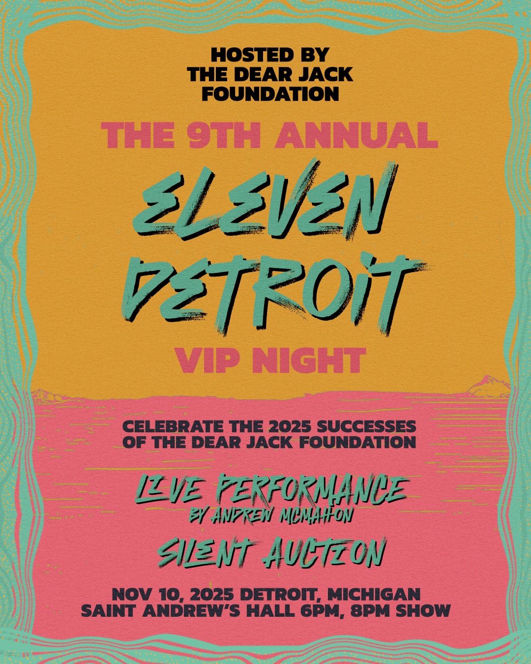 Saint - Join the Dear Jack Foundation for an unforgettable evening in ...