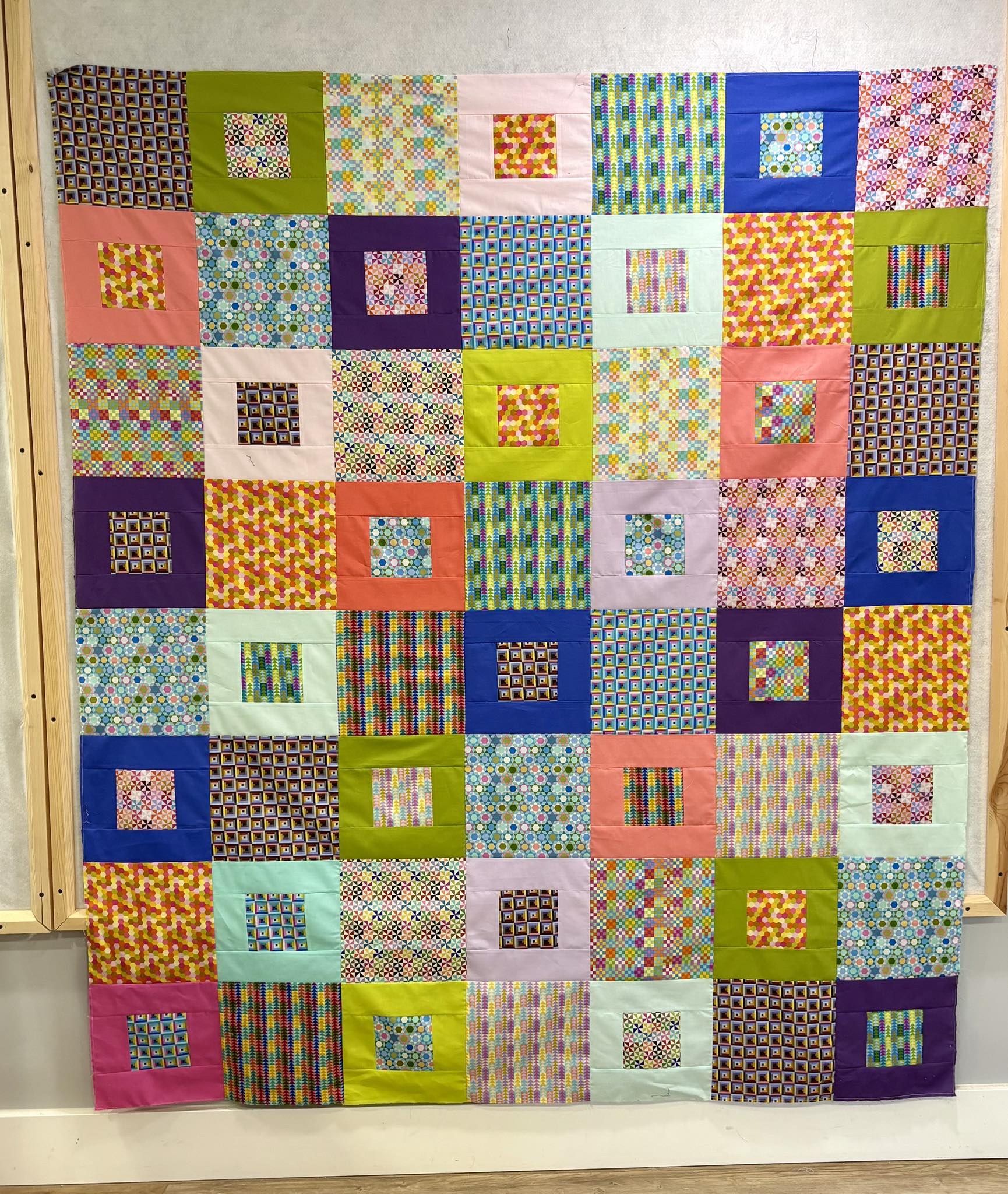 Mary Ann's beauty off the rollers. Quilted on our HQ Amara 20