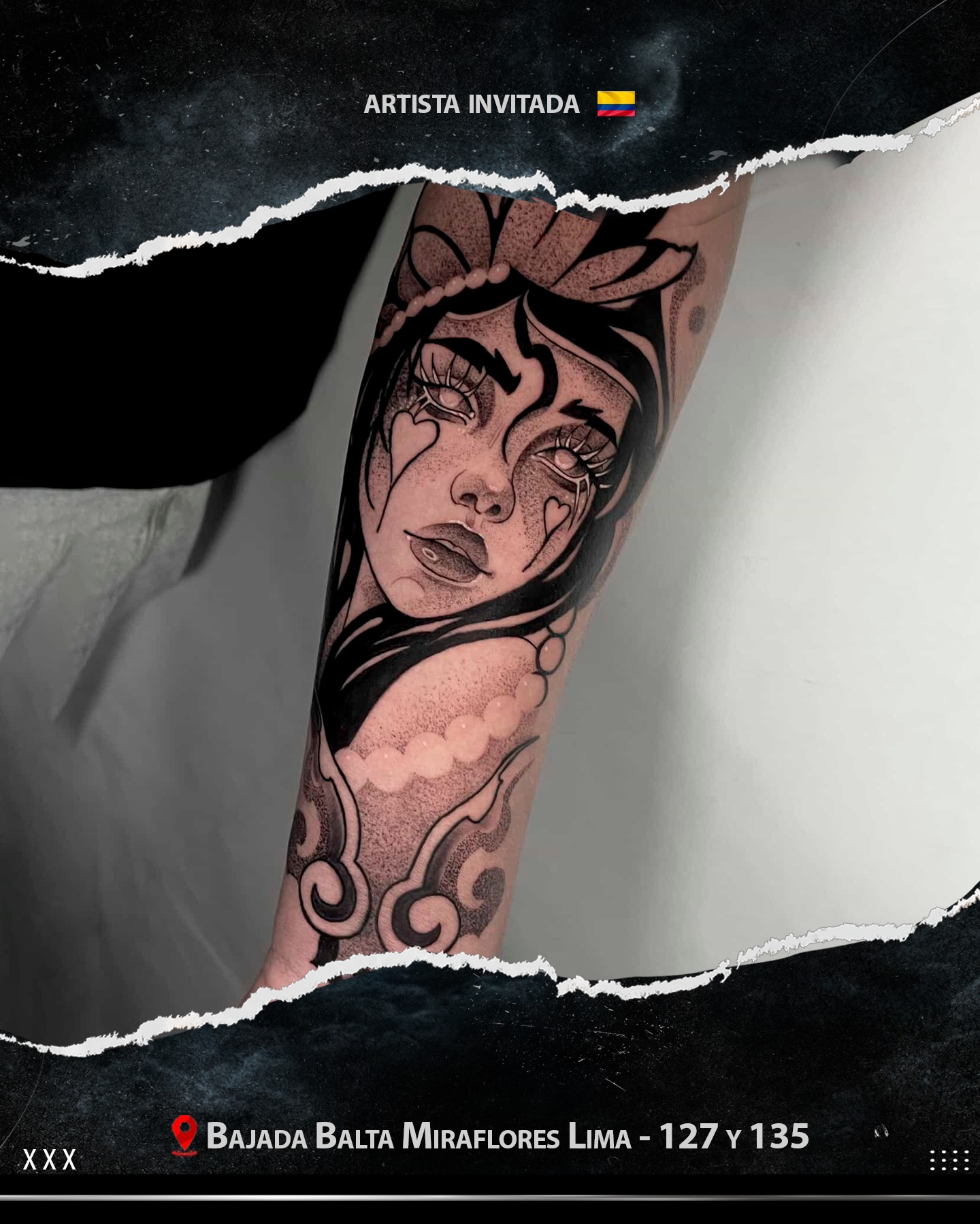 Listx para tatuarte con una artista internacional 🔥🇨🇴 Desde  