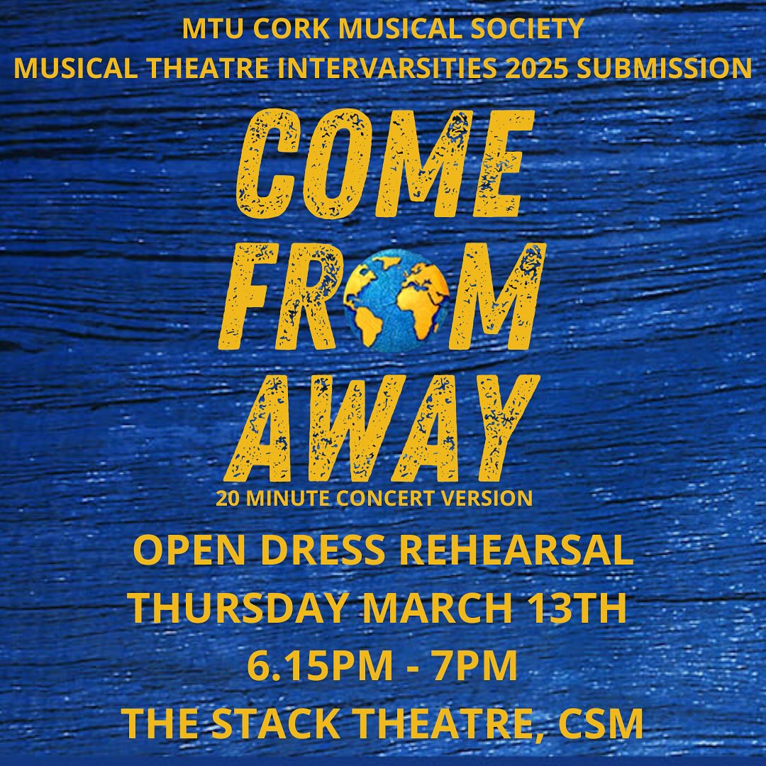 MTU - 🌏COME FROM AWAY OPEN REHEARSAL🌏 We are pleased to be inviting you ...