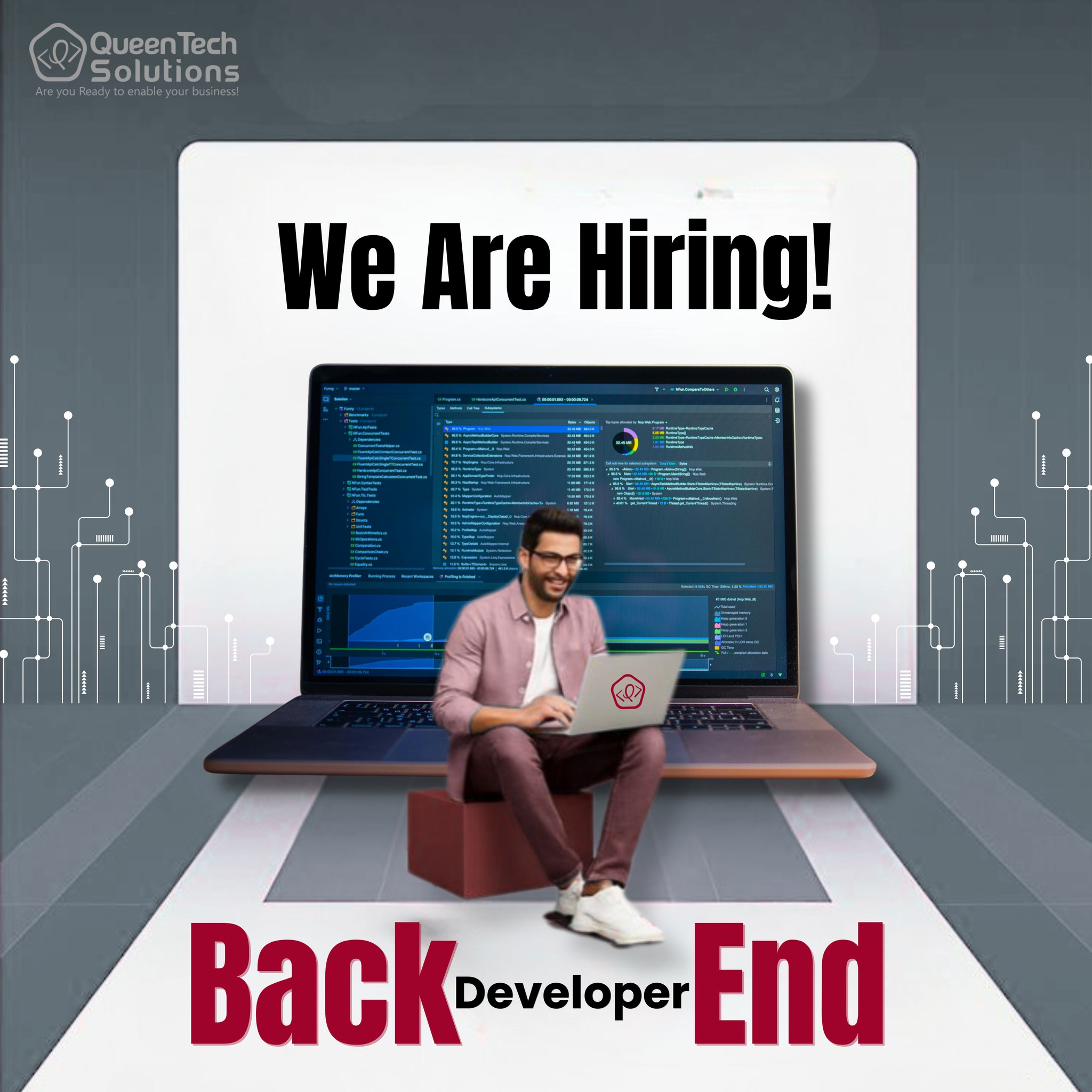 وظائف للمبرمجين - Jobs for programmers | We're Hiring: Senior Back-End ...