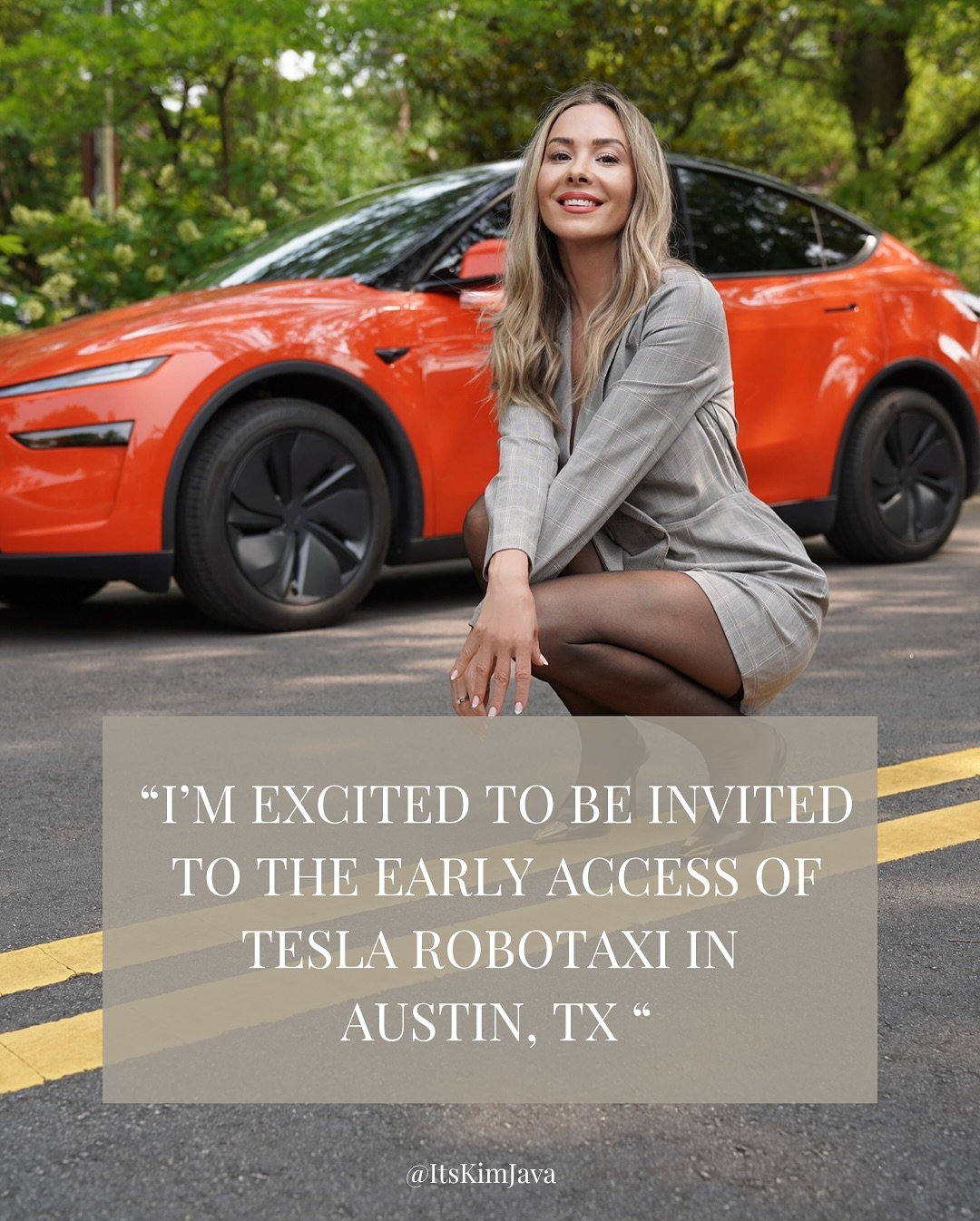 Electric Car Girl