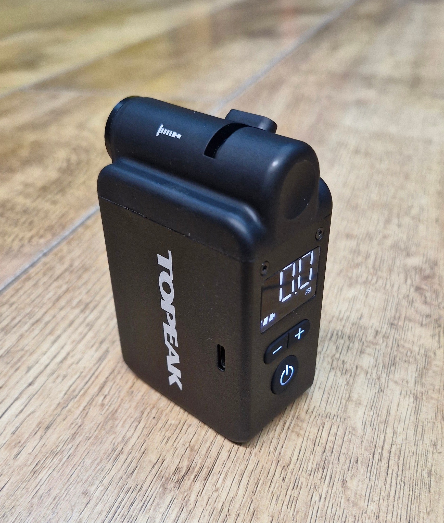 Charge. Click. Inflate. The JoeBlow Booster makes tubeless setup